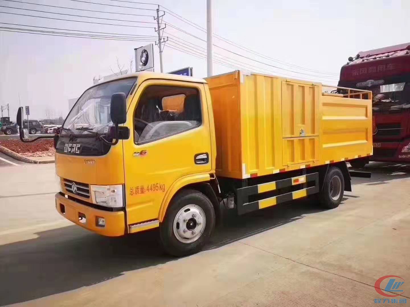 湖北尊龙凯时东风多利卡管道疏通污水处理车