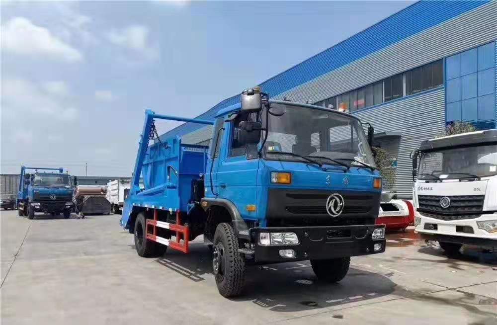 145摆臂垃圾车，出口热销车型